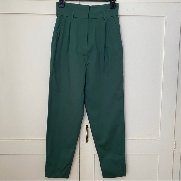 Song of Style Artemis High Waisted Pant in Juniper Green XS - Picture 2 of 8